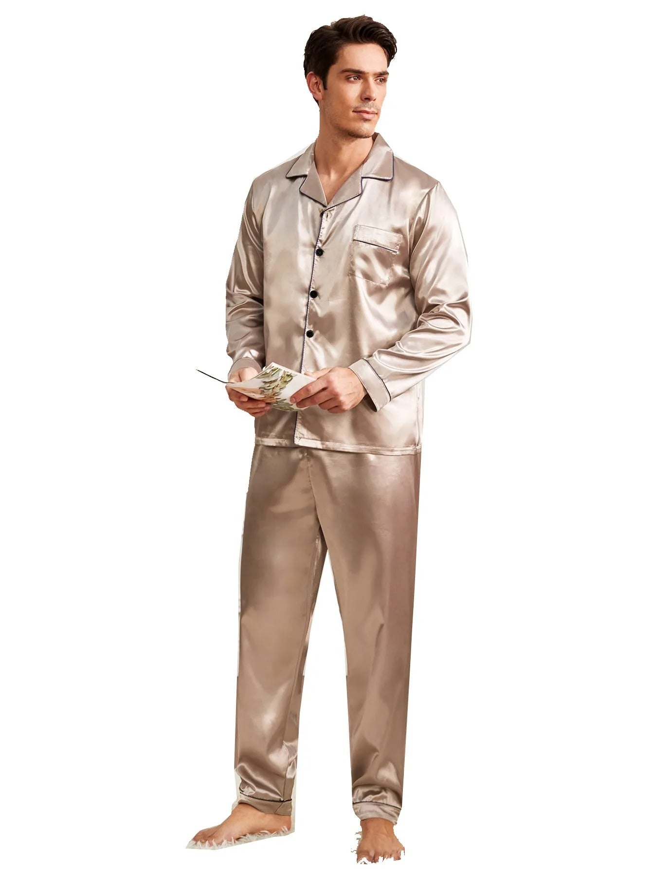 Lucien | Pyjama Satin Homme