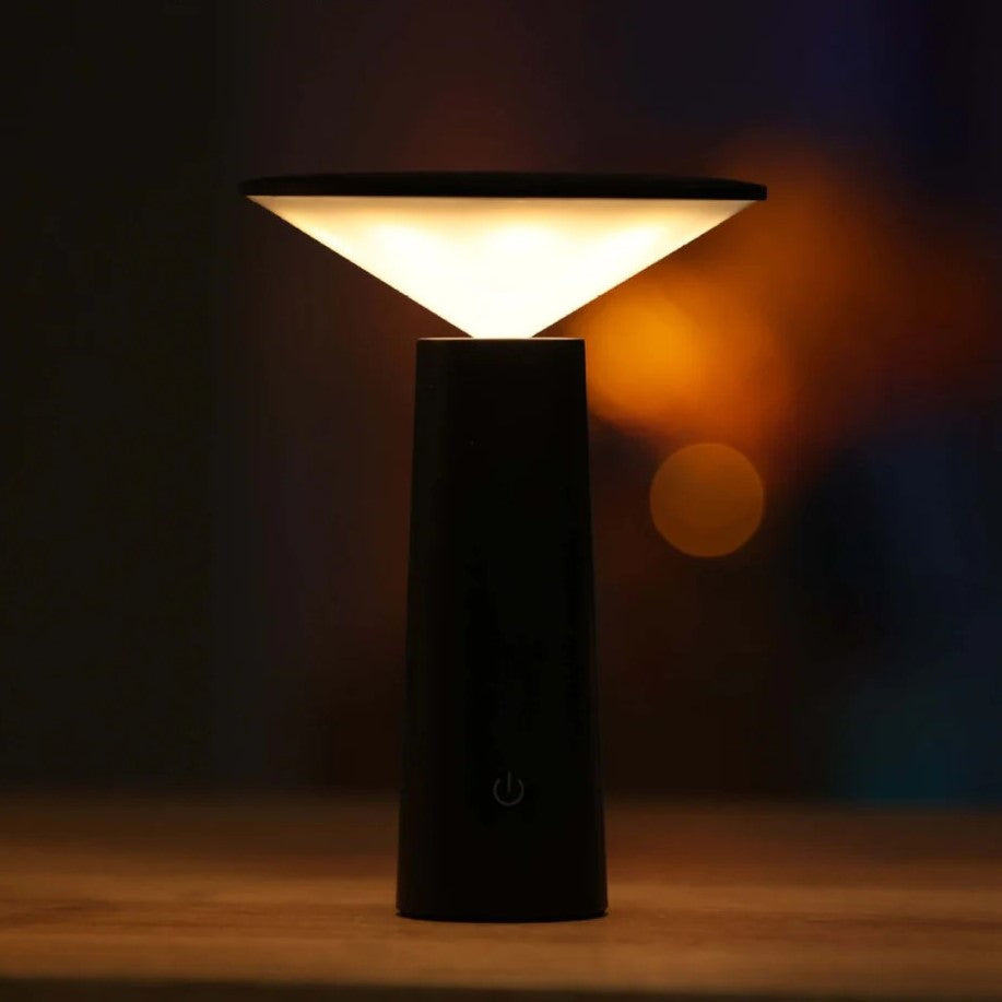 AdjustaLume - Lampe de Table D’extérieur LED avec Bras Ajustable et Éclairage Pivotant