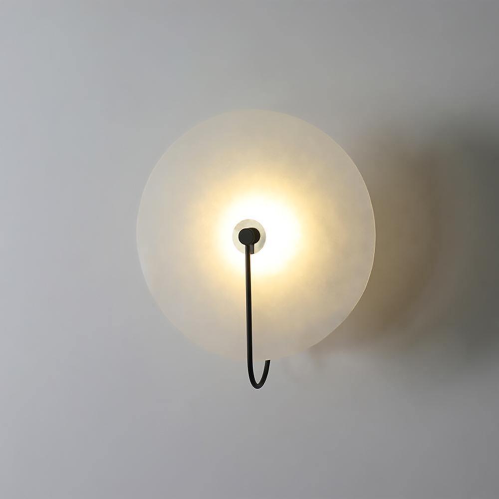 Alabaster Glow Wall Light - Lumière murale lumineuse en albâtre