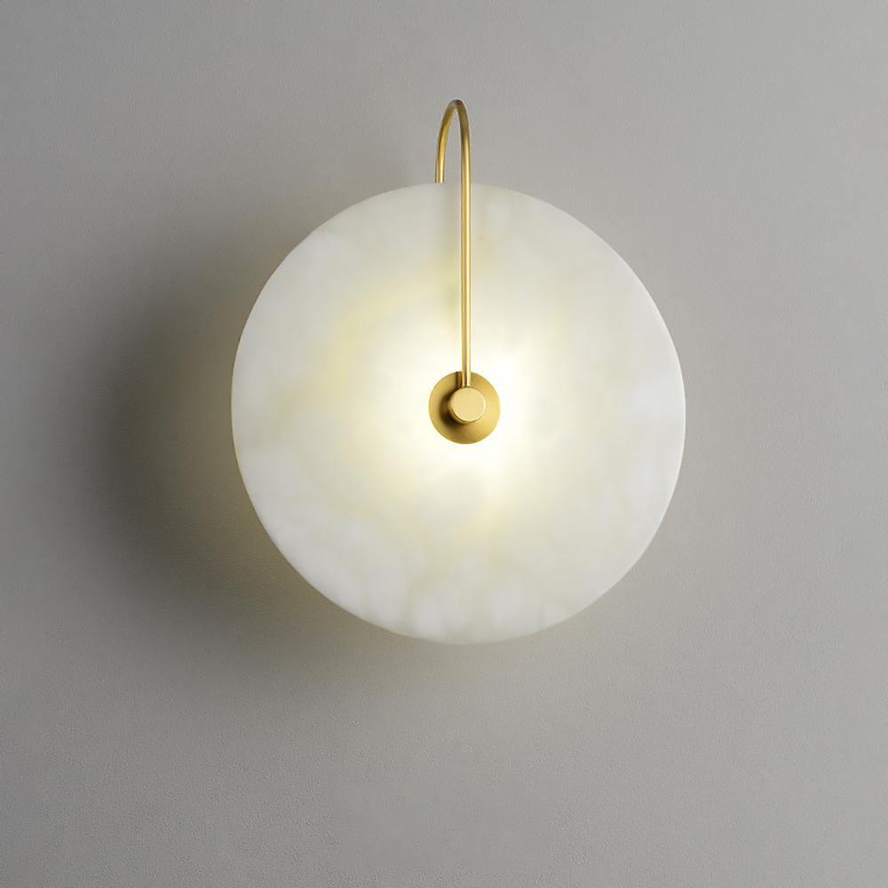 Alabaster Glow Wall Light - Lumière murale lumineuse en albâtre