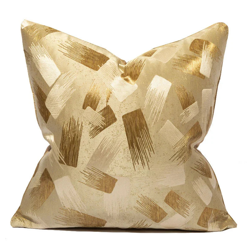 AbstractLuxe - Housse de Coussin Moderne pour Salon et Lit