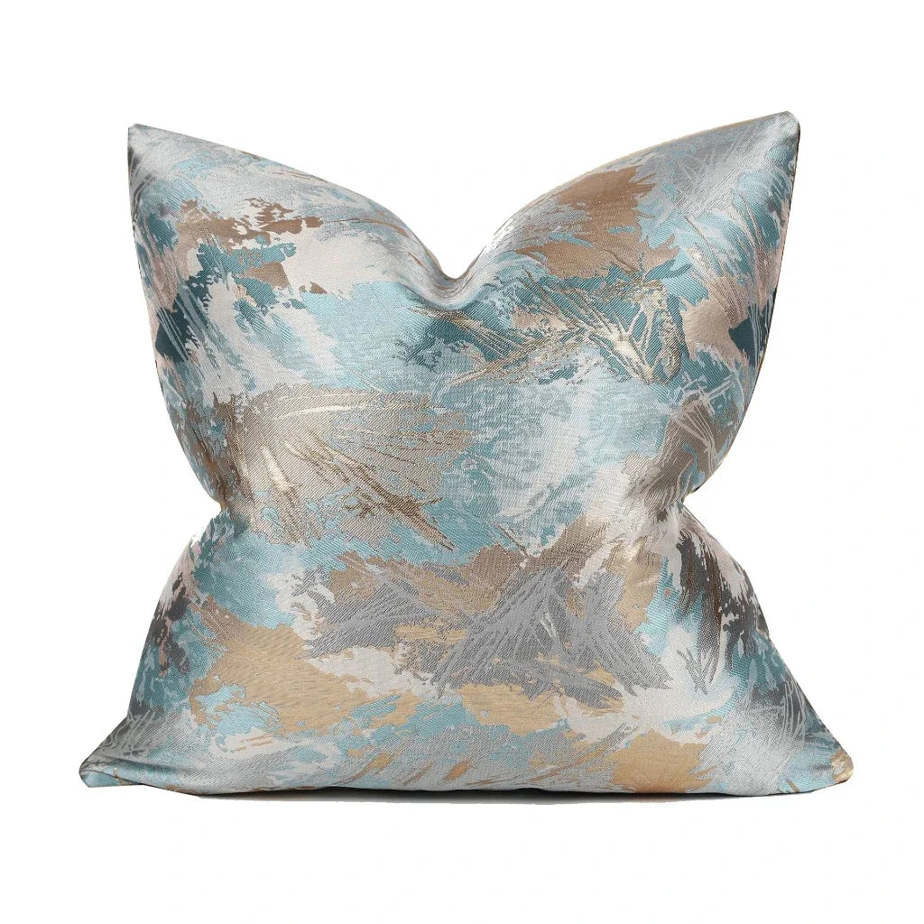 AbstractLuxe - Housse de Coussin Moderne pour Salon et Lit