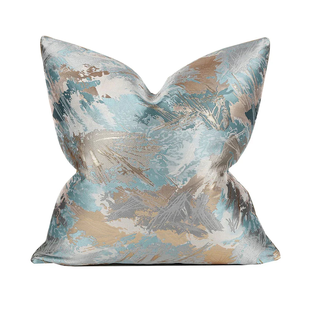 AbstractLuxe - Housse de Coussin Moderne pour Salon et Lit