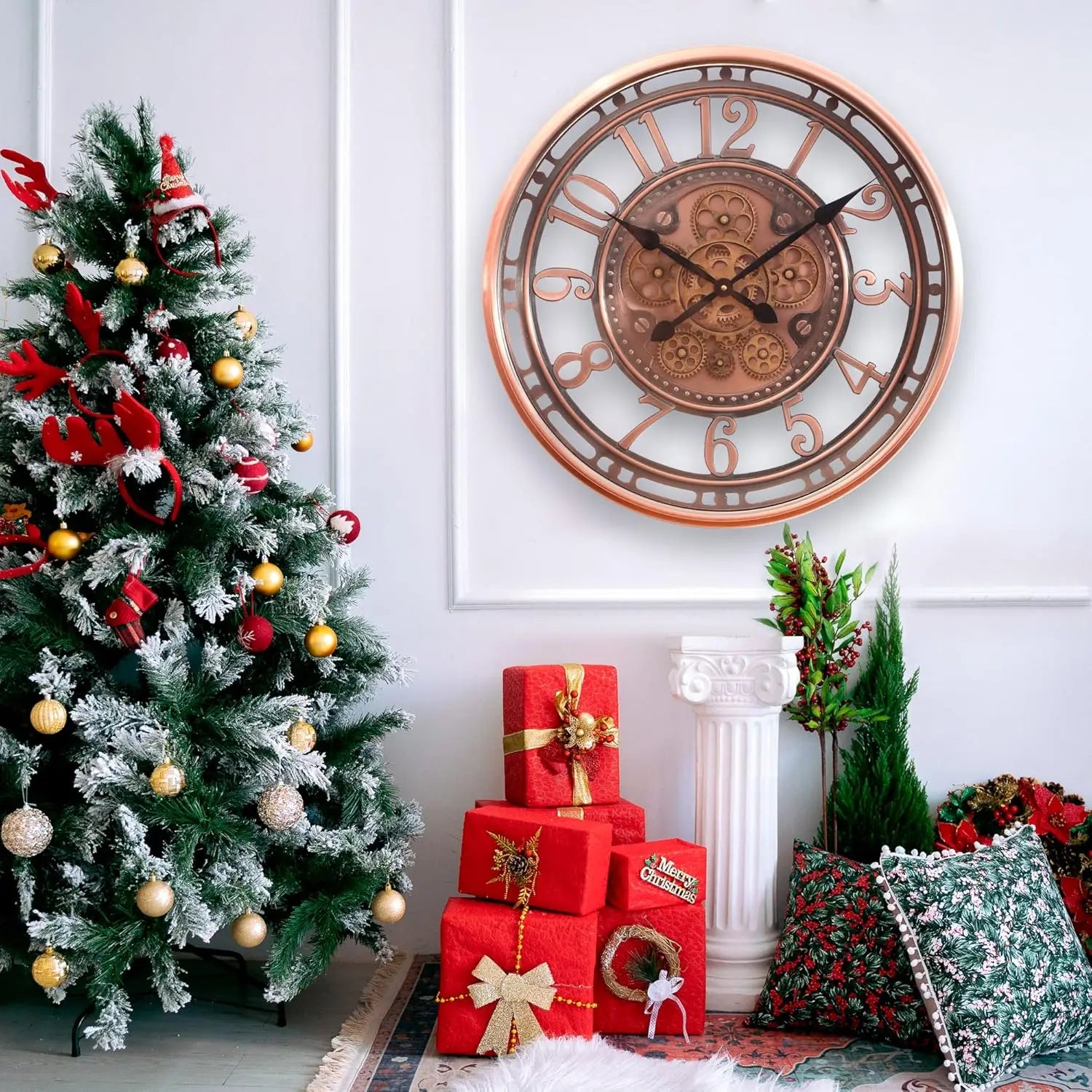 CopperTime - Horloge antique pour bureau