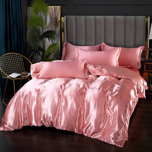 DreamSatin - Ensemble de Lit en Satin Luxe