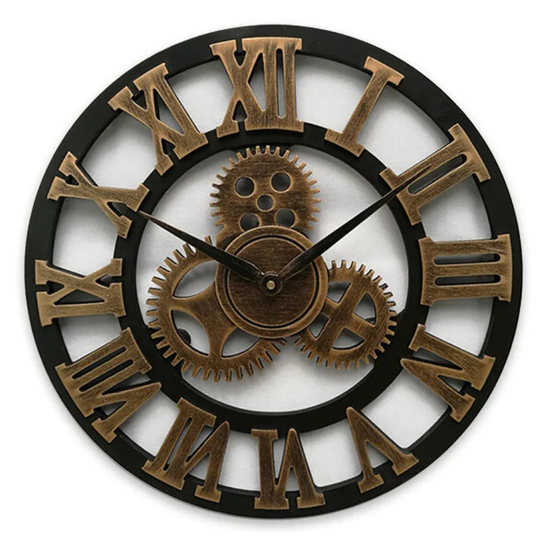 HeritageClock – Horloge murale en bois design européen