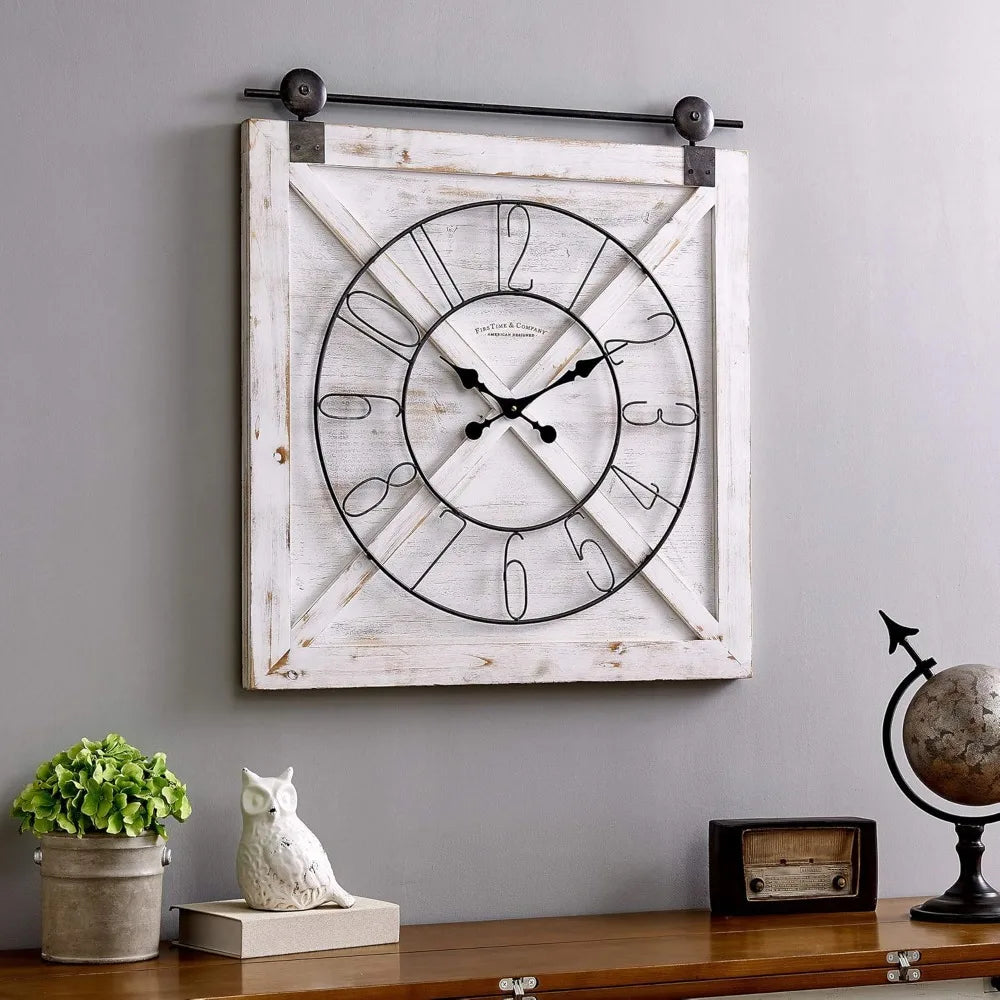 RusticClock - Horloge décorative pour maison