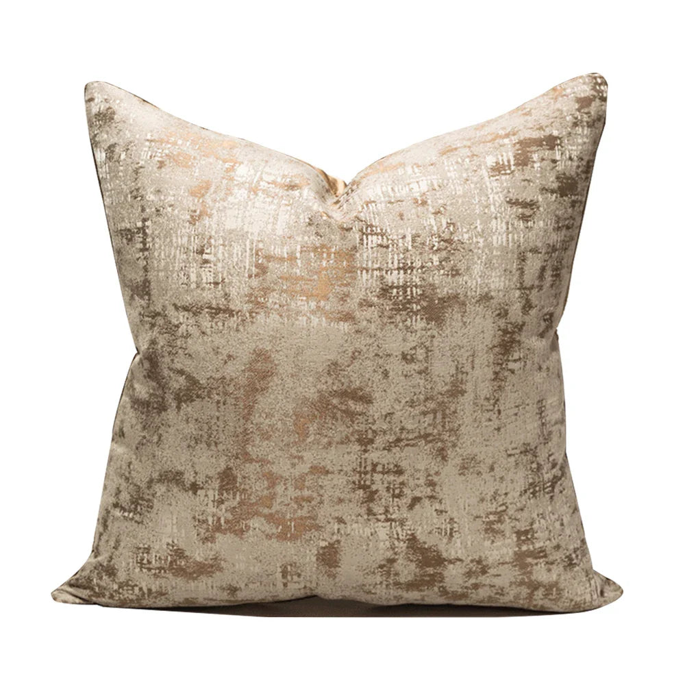 AbstractLuxe - Housse de Coussin Moderne pour Salon et Lit