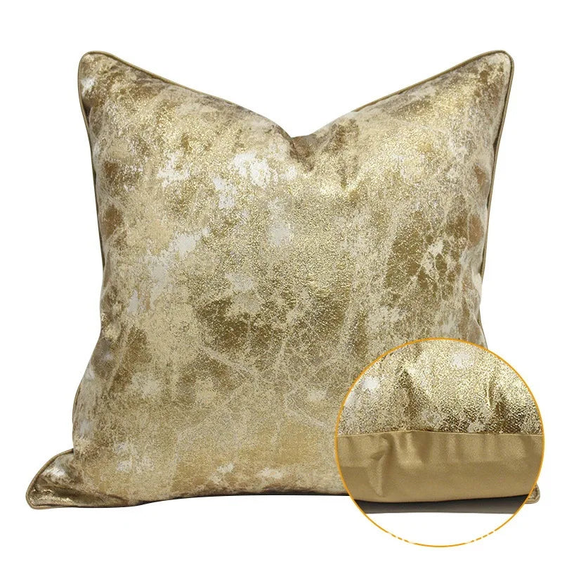 AbstractLuxe - Housse de Coussin Moderne pour Salon et Lit