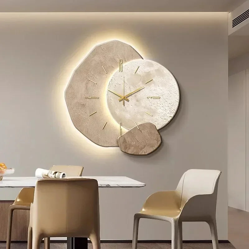 SereneClock – Horloge murale calme et esthétique