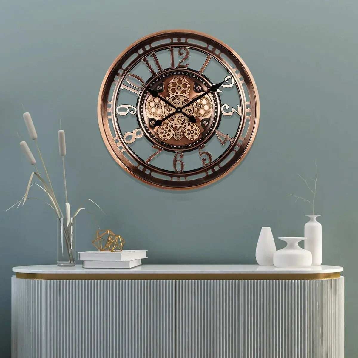 CopperTime - Horloge antique pour bureau