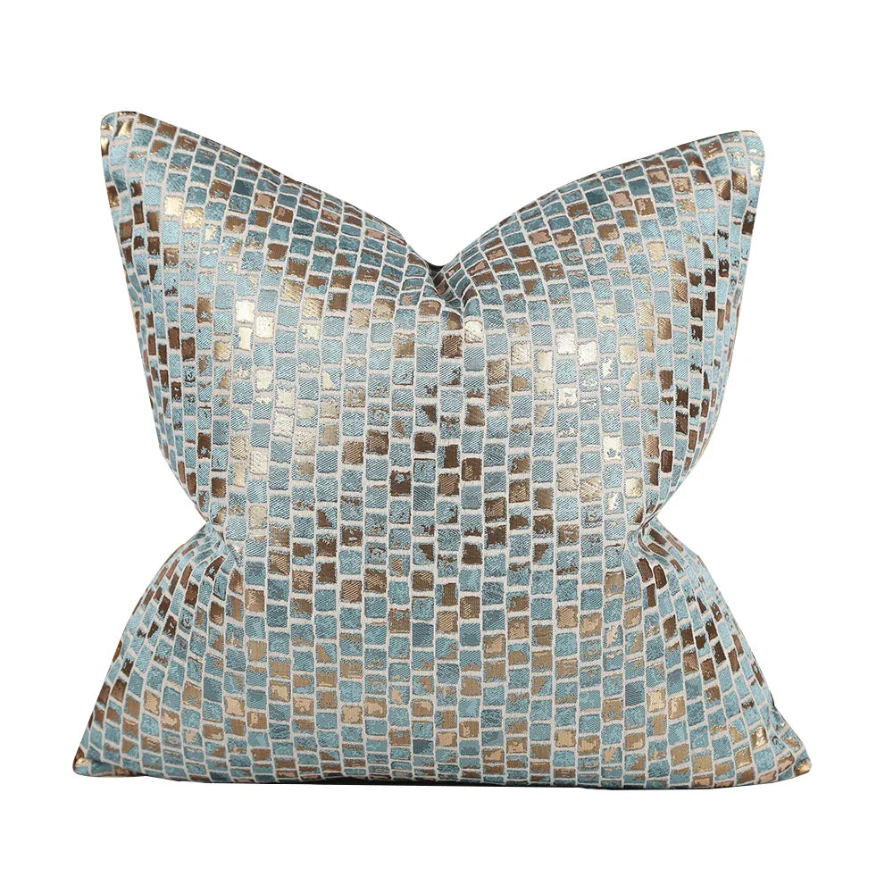 AbstractLuxe - Housse de Coussin Moderne pour Salon et Lit