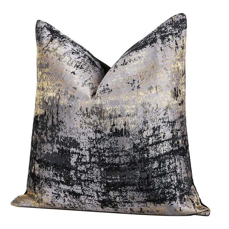 AbstractLuxe - Housse de Coussin Moderne pour Salon et Lit