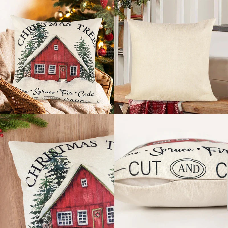 HolidayCover – Housse de coussin d’hiver