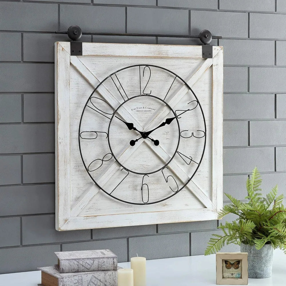 RusticClock - Horloge décorative pour maison