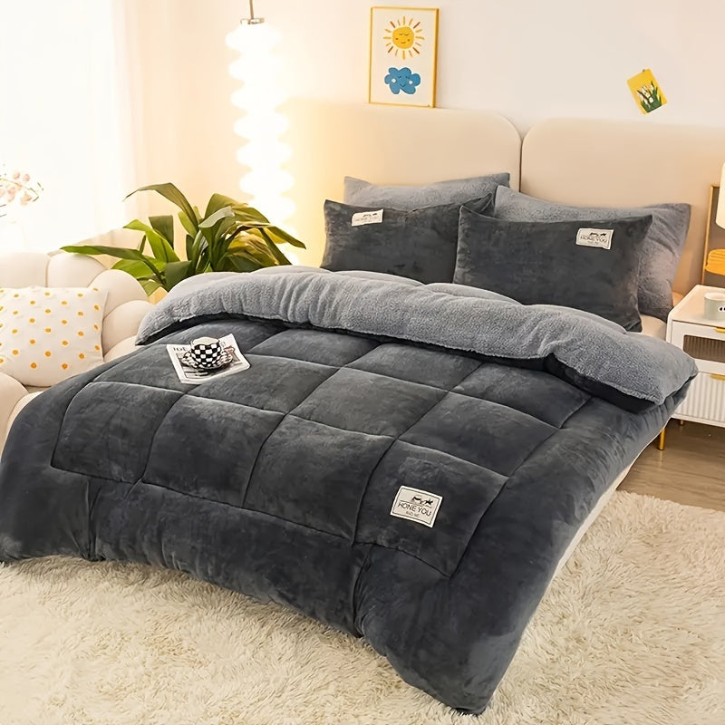 CozyFluff - Couette Douillette pour Chaleur Inégalée en Automne et Hiver