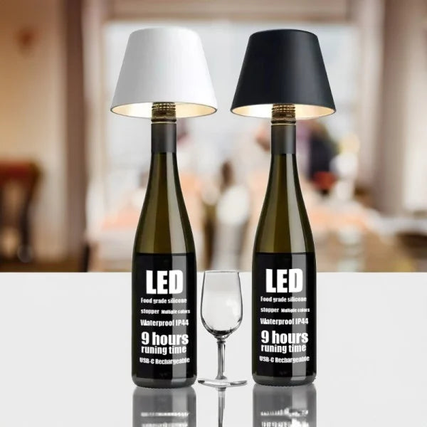 Bottleneck - Lampe à vin rechargeable