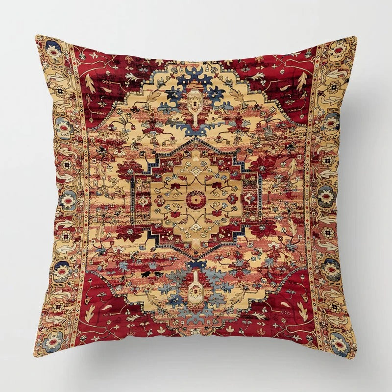 Housse de Coussin à Motif Ethnique Marocain – Décoration Exquise pour Chaque Espace