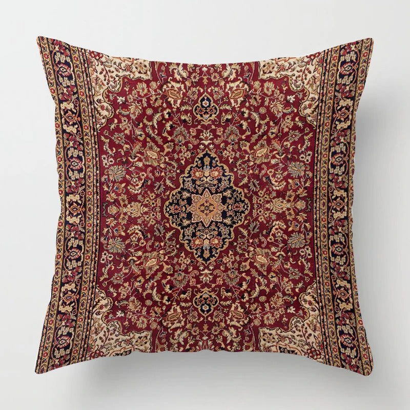 Housse de Coussin à Motif Ethnique Marocain – Décoration Exquise pour Chaque Espace