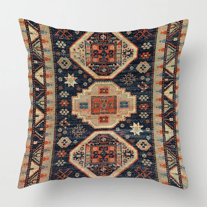 Housse de Coussin à Motif Ethnique Marocain – Décoration Exquise pour Chaque Espace