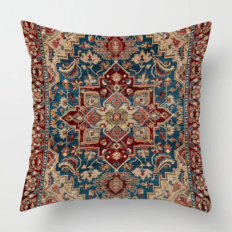 Housse de Coussin à Motif Ethnique Marocain – Décoration Exquise pour Chaque Espace