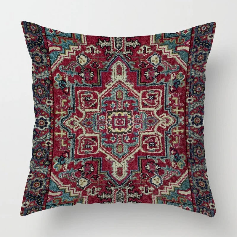 Housse de Coussin à Motif Ethnique Marocain – Décoration Exquise pour Chaque Espace