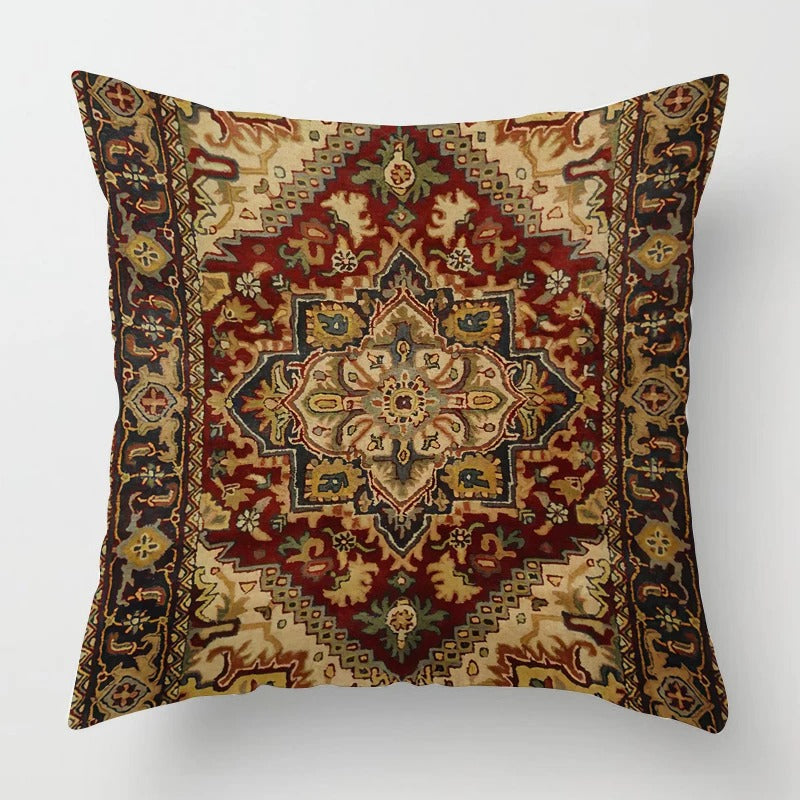 Housse de Coussin à Motif Ethnique Marocain – Décoration Exquise pour Chaque Espace