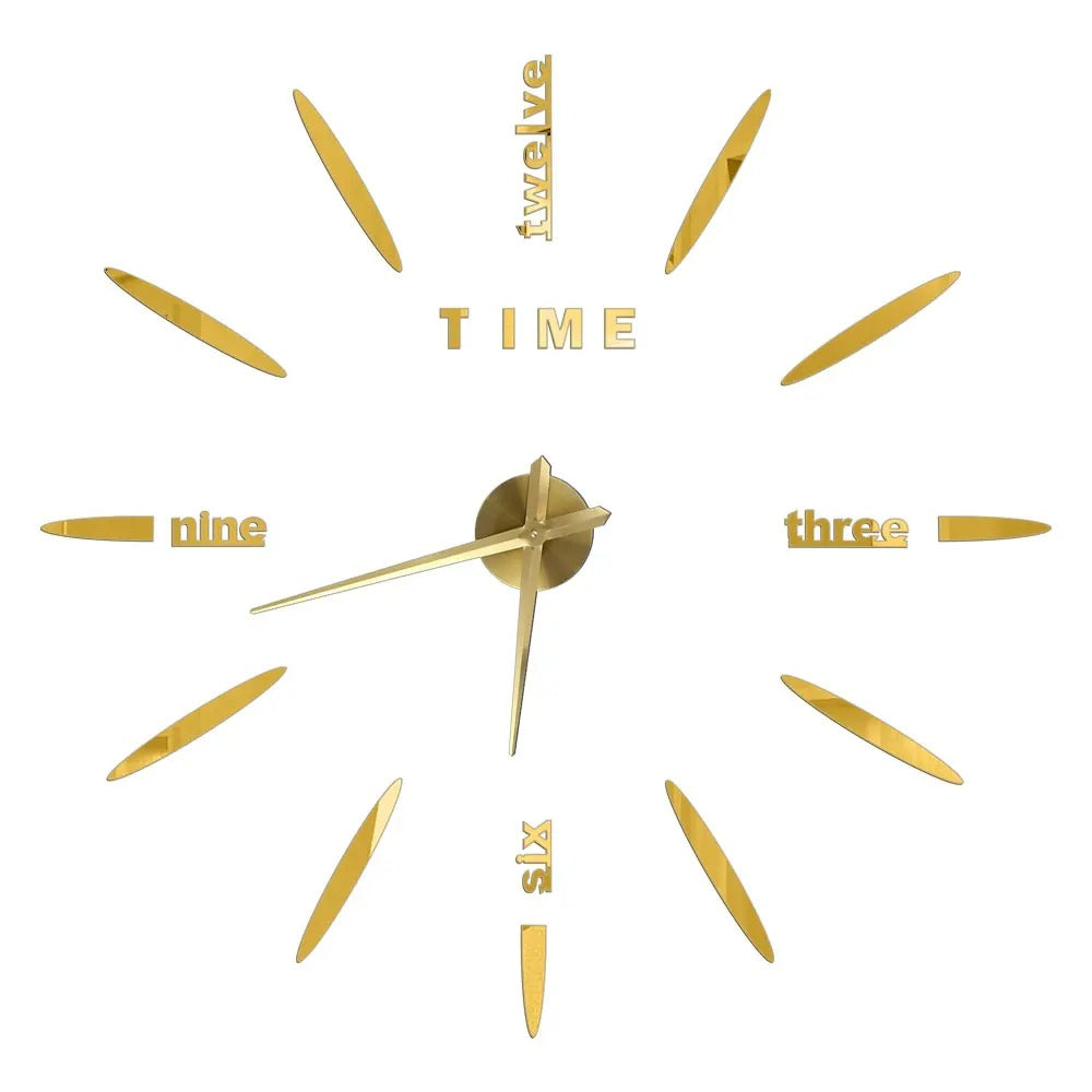 CreativeClock - Grande horloge décorative pour maison